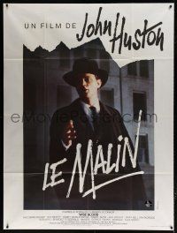 6b997 WISE BLOOD French 1p '79 different close up of Brad Dourif, directed by John Huston!