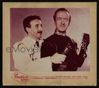 6b702 PINK PANTHER French LC '64 wacky close up of Peter Sellers & David Niven!