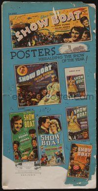 6b078 SHOW BOAT pressbook '36 Irene Dunne, James Whale & Edna Ferber's grandest show!