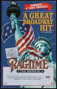 6b142 RAGTIME stage play WC '96 great patriotic image of the Statue of Liberty!