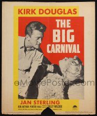6b167 ACE IN THE HOLE WC '51 Billy Wilder classic, Kirk Douglas, Jan Sterling, The Big Carnival!
