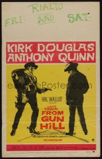 6b398 LAST TRAIN FROM GUN HILL WC '59 Kirk Douglas, Anthony Quinn, directed by John Sturges!