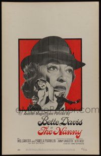 6b448 NANNY WC '65 creepy close up portrait of Bette Davis, Hammer horror!