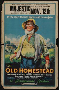 6b459 OLD HOMESTEAD WC '22 James Cruze directs popular play about kindly uncle risking his farm!