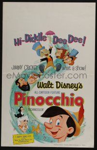 6b481 PINOCCHIO WC R62 Disney classic fantasy cartoon about a wooden boy who wants to be real!
