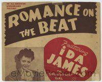 6b515 ROMANCE ON THE BEAT WC '40s all-black cast, Ida James The Shoo-Shoo Baby Girl!