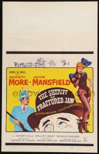 6b535 SHERIFF OF FRACTURED JAW WC '59 sexy burlesque Jayne Mansfield, sheriff Kenneth More!