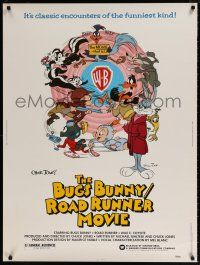 6c202 BUGS BUNNY & ROAD RUNNER MOVIE 30x40 '79 Chuck Jones classic comedy cartoon!
