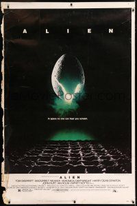 6c364 ALIEN 40x60 '79 Ridley Scott classic, a word of warning, ultra rare & different!
