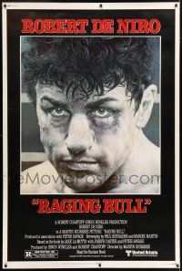 6c491 RAGING BULL 40x60 '80 Martin Scorsese, Kunio Hagio art of boxer Robert De Niro!