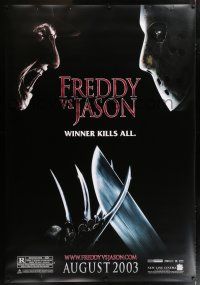 6c098 FREDDY VS JASON DS bus stop '03 cool image of horror icons, the ultimate battle!