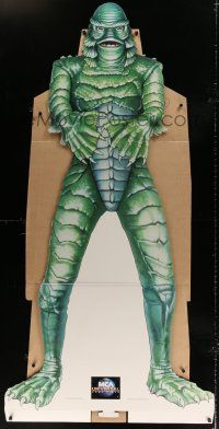 6c175 CREATURE FROM THE BLACK LAGOON video 36x72 standee R90s wonderful life-sized monster!