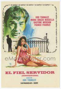 6d681 SISSIGNORE Spanish herald '68 Montalban art of sexy Maria Grazia Buccella & Ugo Tognazzi!