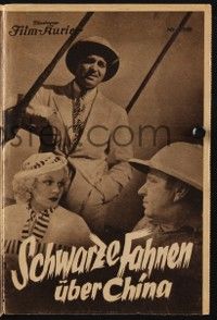 6d325 CHINA SEAS Austrian program '36 different images of Clark Gable & sexy Jean Harlow!