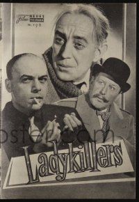 6d365 LADYKILLERS Austrian program '57 Alec Guinness, Peter Sellers, Ealing classic, different!