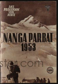 6d381 NANGA PARBAT 1953 Austrian program '53 German attempt to climb Mount Everest!