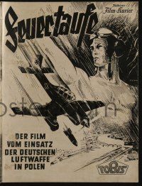6d020 BAPTISM OF FIRE German program '40 Hans Bertram's Feuertaufe, World War II Nazi propaganda!