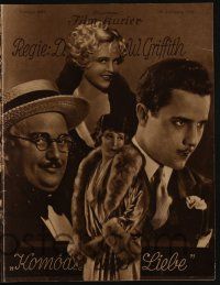 6d021 BATTLE OF THE SEXES German program '28 Jean Hersholt, Haver, directed by D.W. Griffith