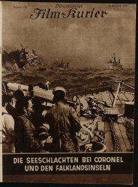 6d024 BATTLES OF CORONEL & FALKLAND ISLANDS German program '27 World War I English Navy!