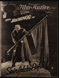 6d153 LAST COMMAND German program '28 Josef von Sternberg, different images of Emil Jannings!
