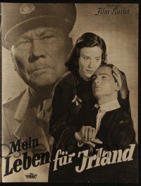 6d171 MEIN LEBEN FUR IRLAND German program '39 forbidden Nazi anti-British propaganda movie!