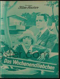 6d181 NIGHT BRIDE German program '27 different images of pretty Marie Prevost & Harrison Ford!