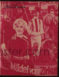 6d182 NO CONTROL German program '27 different images of Harrison Ford & Phyllis Haver, circus!