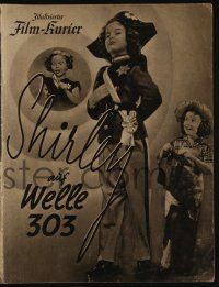 6d212 REBECCA OF SUNNYBROOK FARM German program '38 different images of cute Shirley Temple!