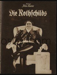 6d224 ROTHSCHILDS 8pg German program '40 Erich Waschneck anti-semitism Nazi propaganda, conditional!
