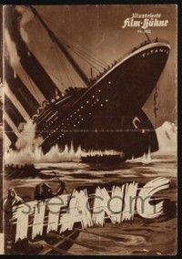 6d270 TITANIC German program R55 German version of the famous sinking ship story, different!