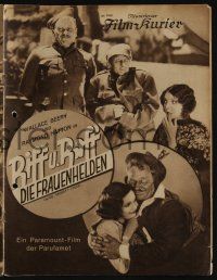 6d295 WIFE SAVERS German program '28 different images of Wallace Beery, Zasu Pitts & Hatton!