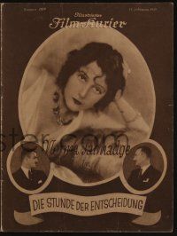 6d303 WOMAN DISPUTED German program '29 different images of pretty Norma Talmadge & Gilbert Roland!