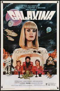 6f333 GALAXINA style B 1sh '80 Dorothy Stratten is a man-made machine with feelings!