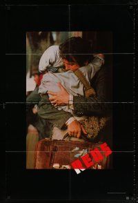 6f719 REDS 1sh '81 Warren Beatty as John Reed & Diane Keaton in Russia!