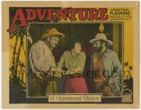 6g037 ADVENTURE LC '25 Starke, Wallace Beery, Raymond Hatton, by Victor Fleming, from Jack London!