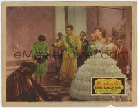 6g069 ANNA & THE KING OF SIAM LC '46 Lee J. Cobb & pretty Irene Dunne c/u with royal Rex Harrison!