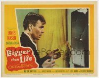 6g100 BIGGER THAN LIFE LC #8 '56 Nicholas Ray, c/u of James Mason in bathroom taking his pills!