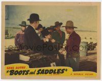 6g119 BOOTS & SADDLES LC R40s cowboy hero Gene Autry thanks young boy for helping him out!