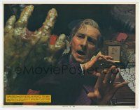 6g171 CREEPING FLESH LC #3 '72 best close up of of Peter Cushing with the creature's hand!