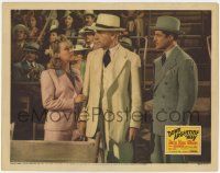 6g210 DOWN ARGENTINE WAY LC '40 Don Ameche & Henry Stephenson look at Betty Grable at horse races!