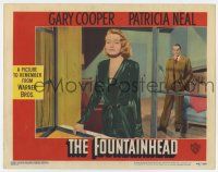 6g244 FOUNTAINHEAD LC #2 '49 Patricia Neal as Dominique Francon with Raymond Massey as Gail Wynand!