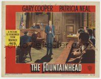 6g245 FOUNTAINHEAD LC #7 '49 Gary Cooper as Howard Roark gives his summation at his final trial!