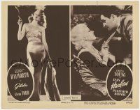 6g269 GILDA/PLATINUM BLONDE LC '50 split of Jean Harlow & iconic Rita Hayworth in sheath dress!