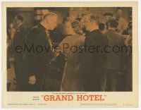 6g288 GRAND HOTEL LC #4 R62 Joan Crawford between Wallace Beery & John Barrymore!