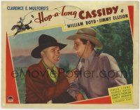 6g319 HOP-A-LONG CASSIDY LC '35 great close up of William Boyd & James Ellison laughing!