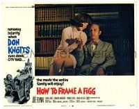 6g325 HOW TO FRAME A FIGG LC #2 '71 sexy Yvonne Craig seduces Don Knotts in library!