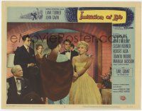 6g338 IMITATION OF LIFE LC #6 '59 John Gavin watches Lana Turner welcome visitor to her party!