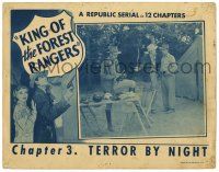 6g382 KING OF THE FOREST RANGERS chapter 3 LC '46 Republic serial, Anthony Warde, Terror By Night!