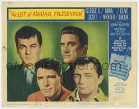 6g429 LIST OF ADRIAN MESSENGER LC #6 '63 Tony Curtis, Kirk Douglas, Burt Lancaster, Robert Mitchum