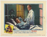 6g505 MEN LC '50 very first Marlon Brando, who is in VA hospital, directed by Fred Zinnemann!